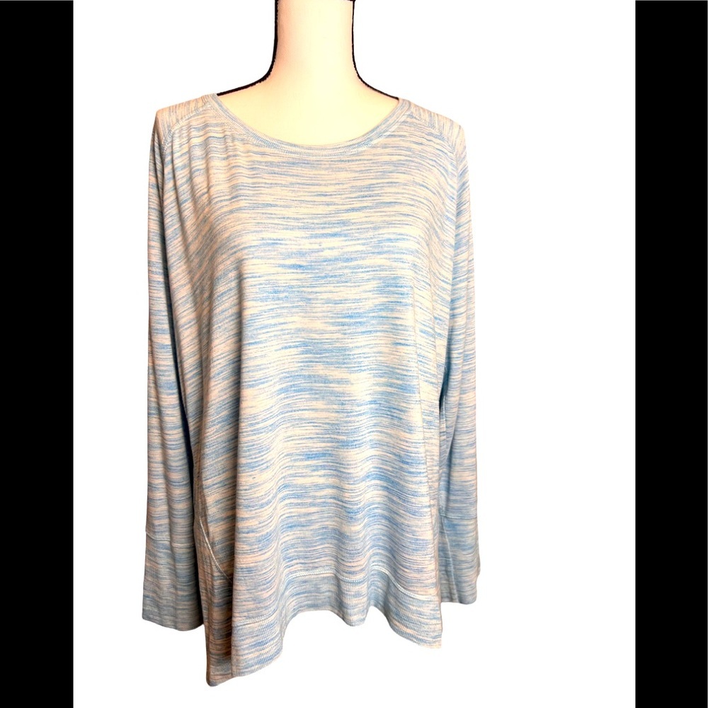 Champion Women's Blue Long Sleeve Light Weight Pullover Size XXL